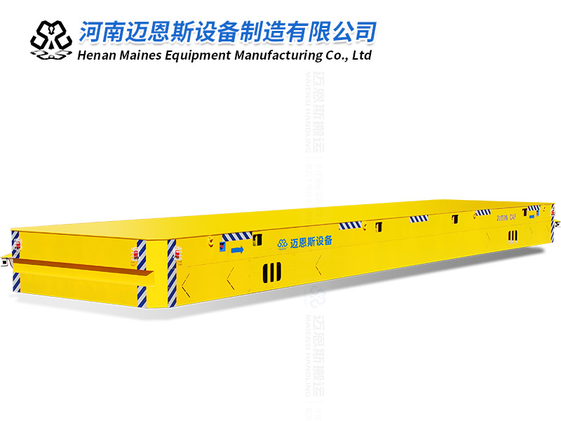 縱橫移動(dòng)重載舵輪電動(dòng)平車試機(jī)成功