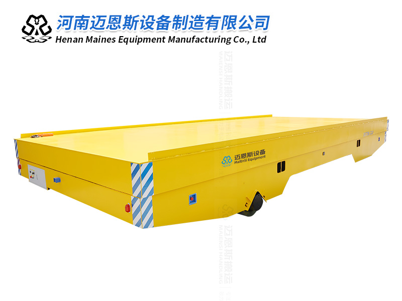 載重20噸的大型電動(dòng)升降搬運(yùn)車試機(jī)成功